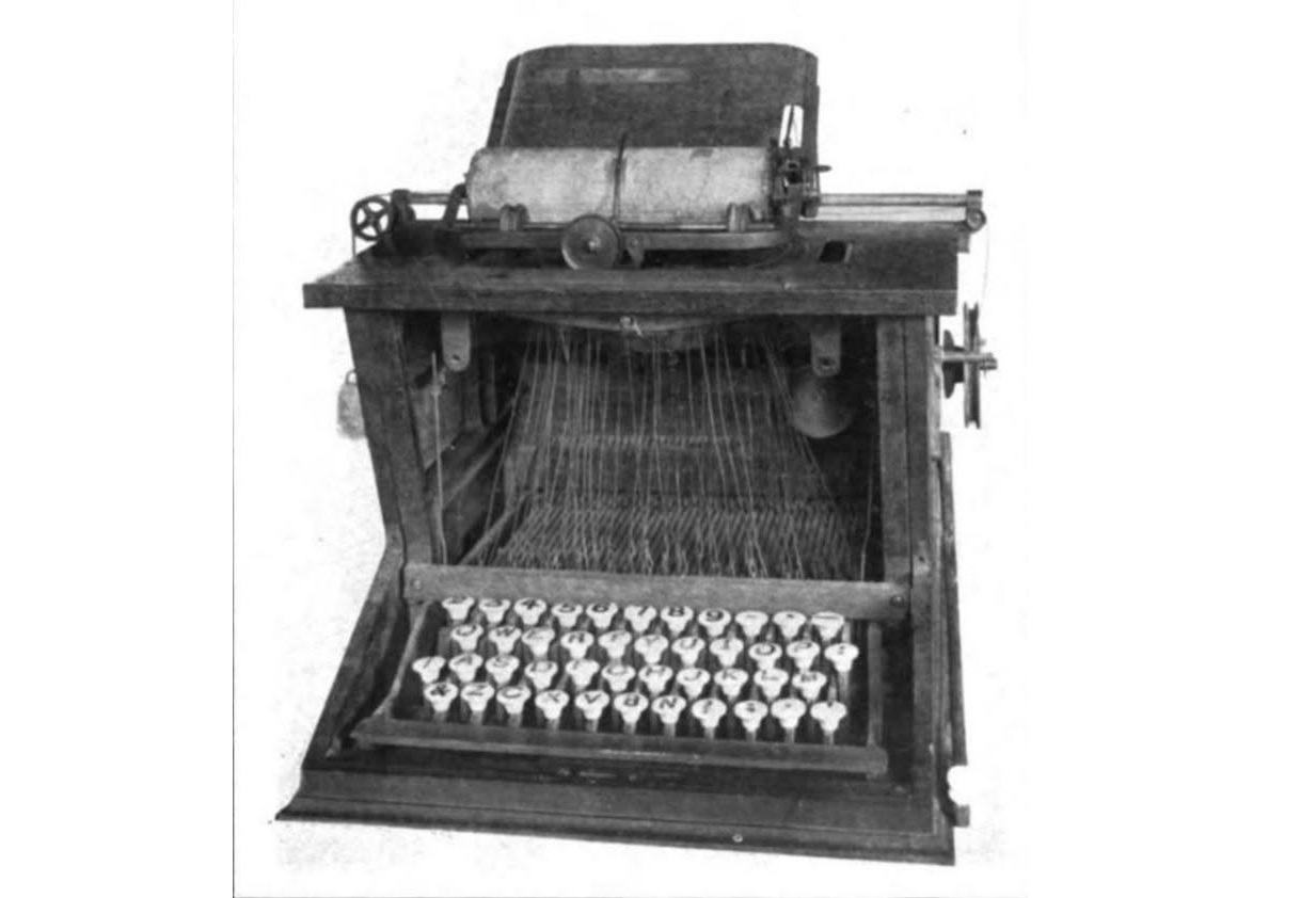 Vintage typewriter